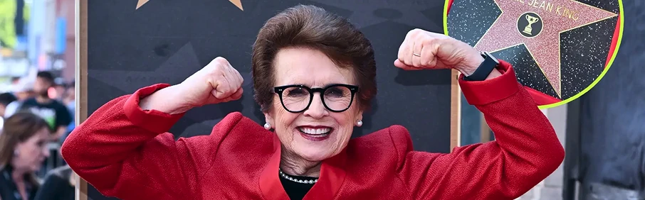 В Голливуде чествовали Билли Джин Кинг: теннисная икона