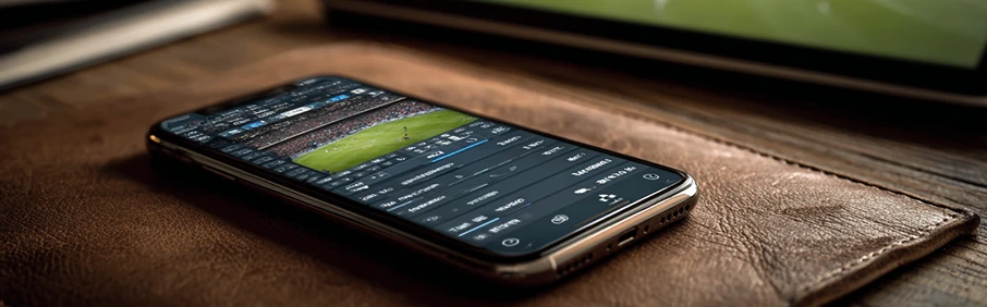 Мобильное приложение 1xBet на смартфоне для спортивных ставок