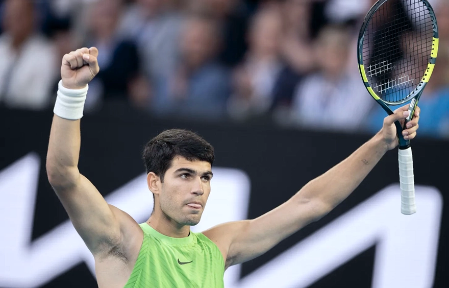 Алькарас стал самым молодым обладателем карьерного «Шлема» в истории